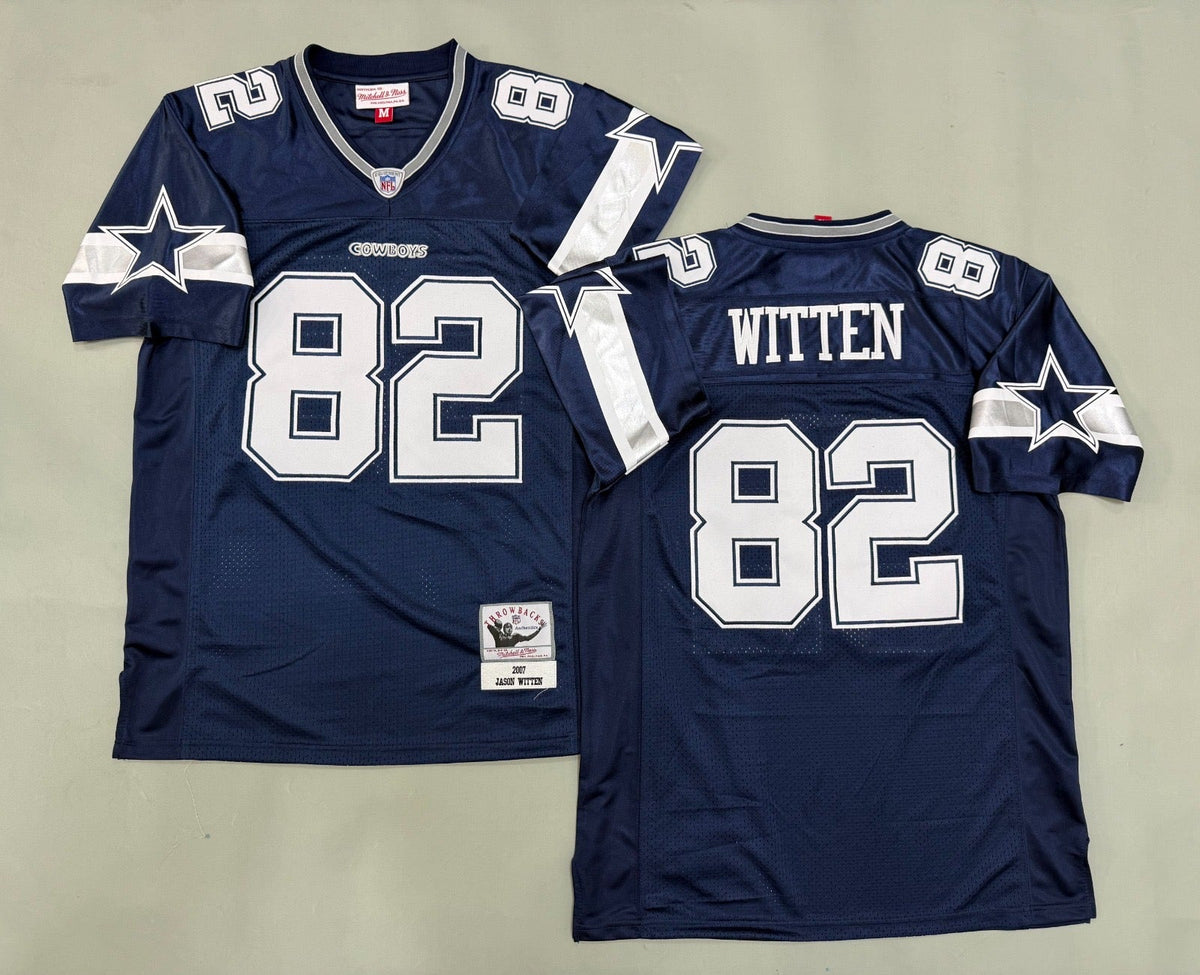 DALLAS COWBOYS JASON WITTEN BLUE VINTAGE JERSEY