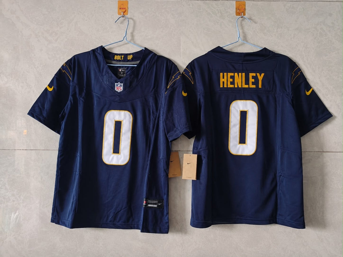 LOS ANGELES CHARGERS DAIYAN DARK BLUE JERSEY