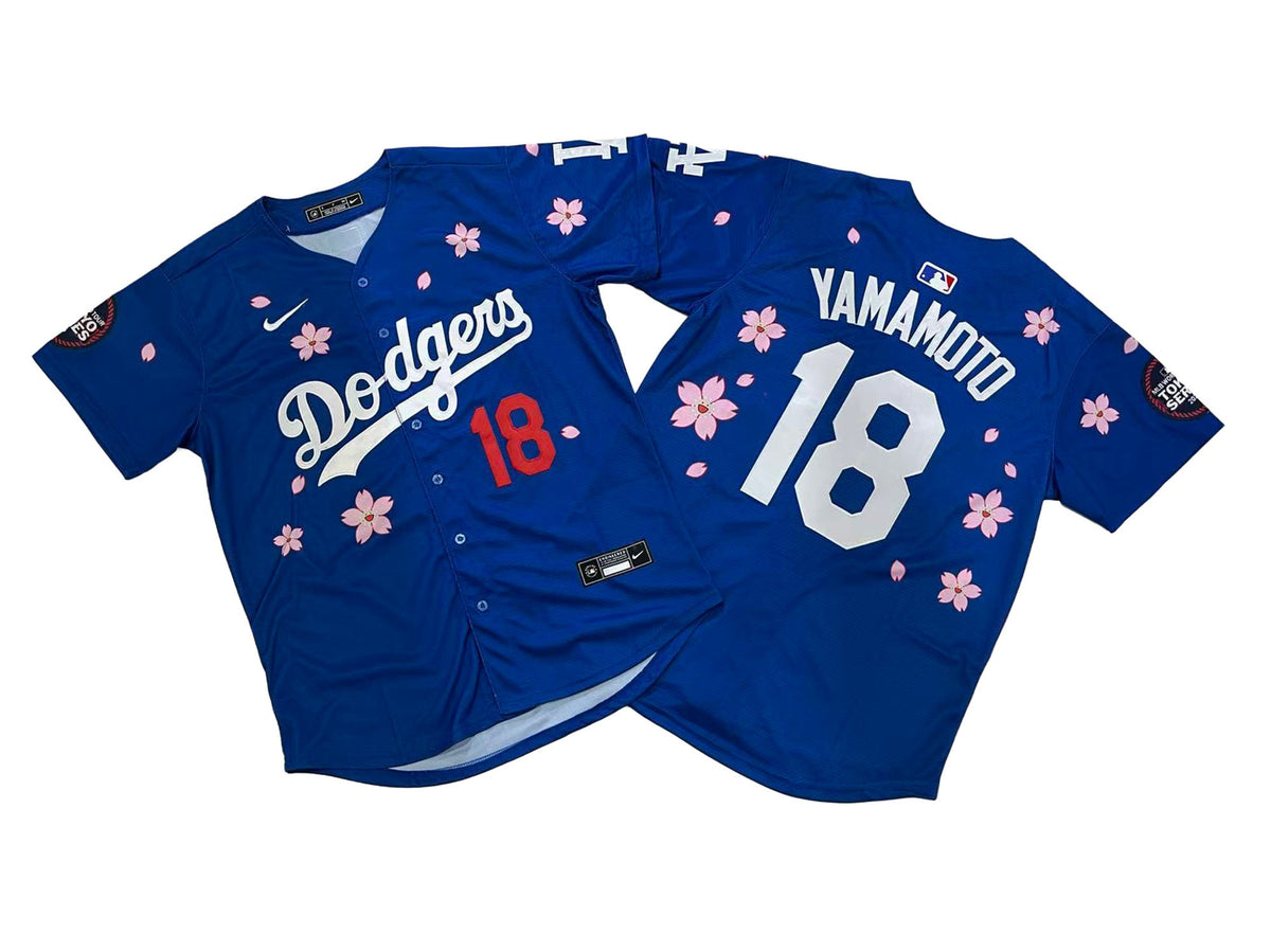 Yoshinobu Yamamoto Los Angeles Baseball Jersey