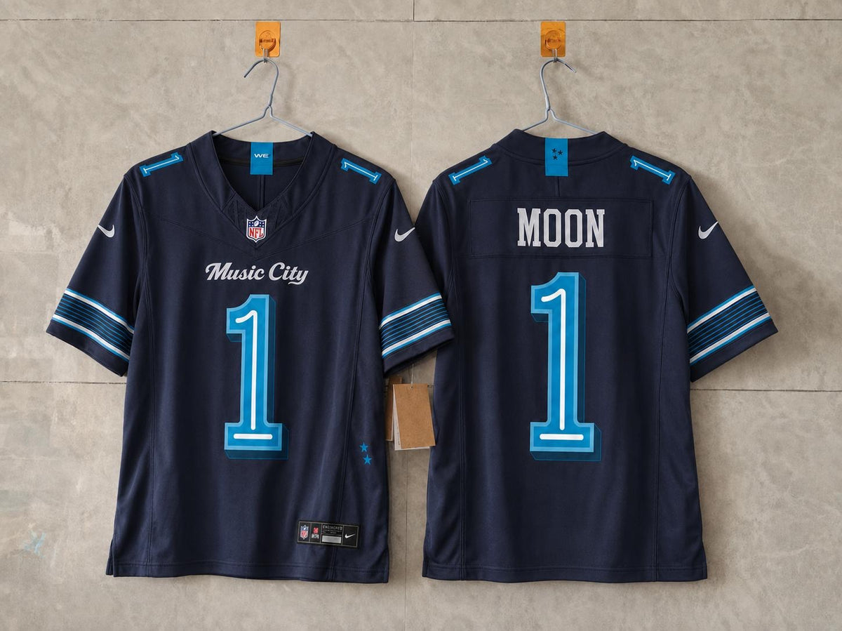 TENNESSEE TITANS WARREN MOON RIVAL JERSEY