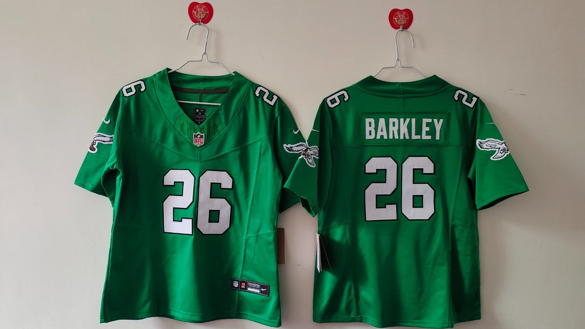 PHILADELPHIA EAGLES SAQUON BARKLEY KELLY GREEN JERSEY