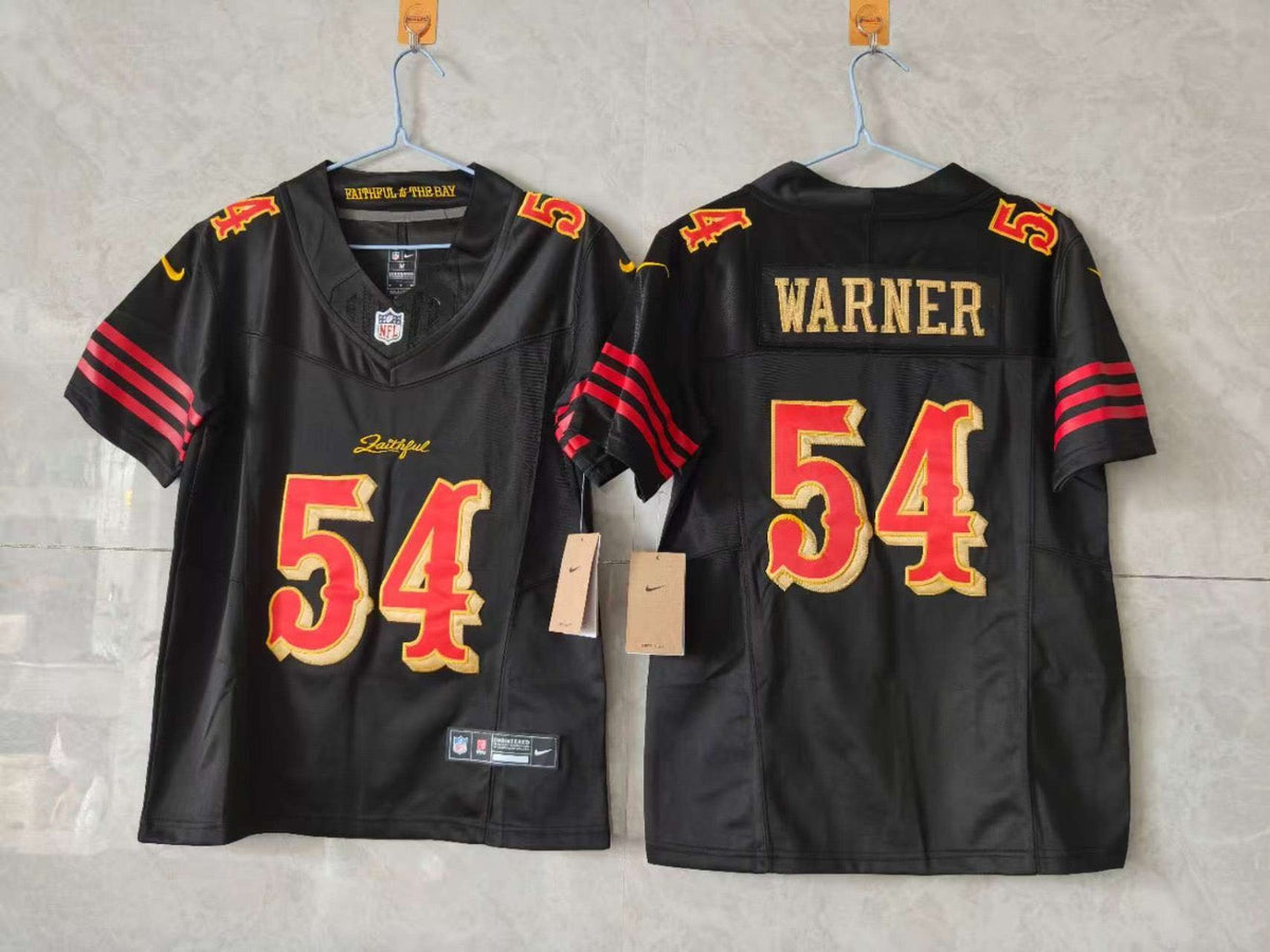SAN FRANCISCO 49ERS FRED WARNER RIVAL JERSEY