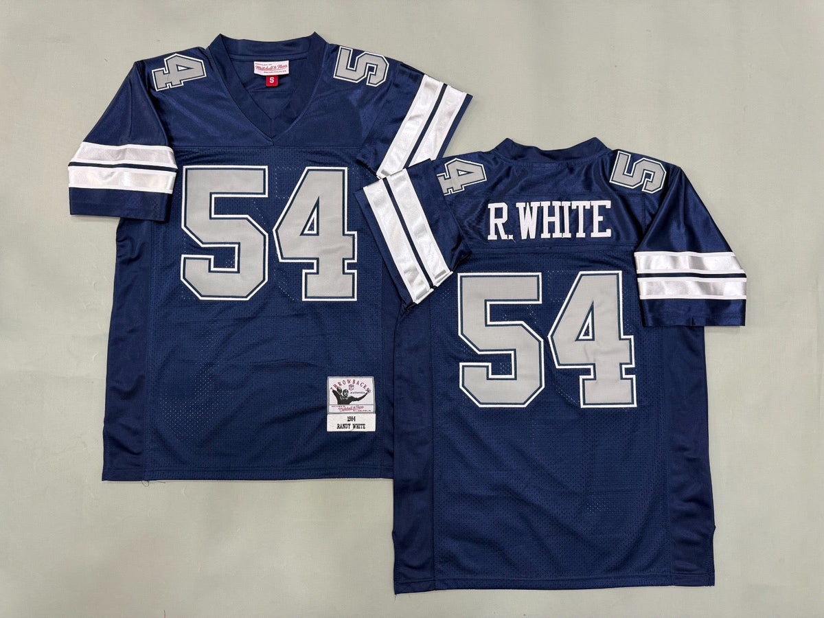 DALLAS COWBOYS RANDY WHITE BLUE VINTAGE JERSEY