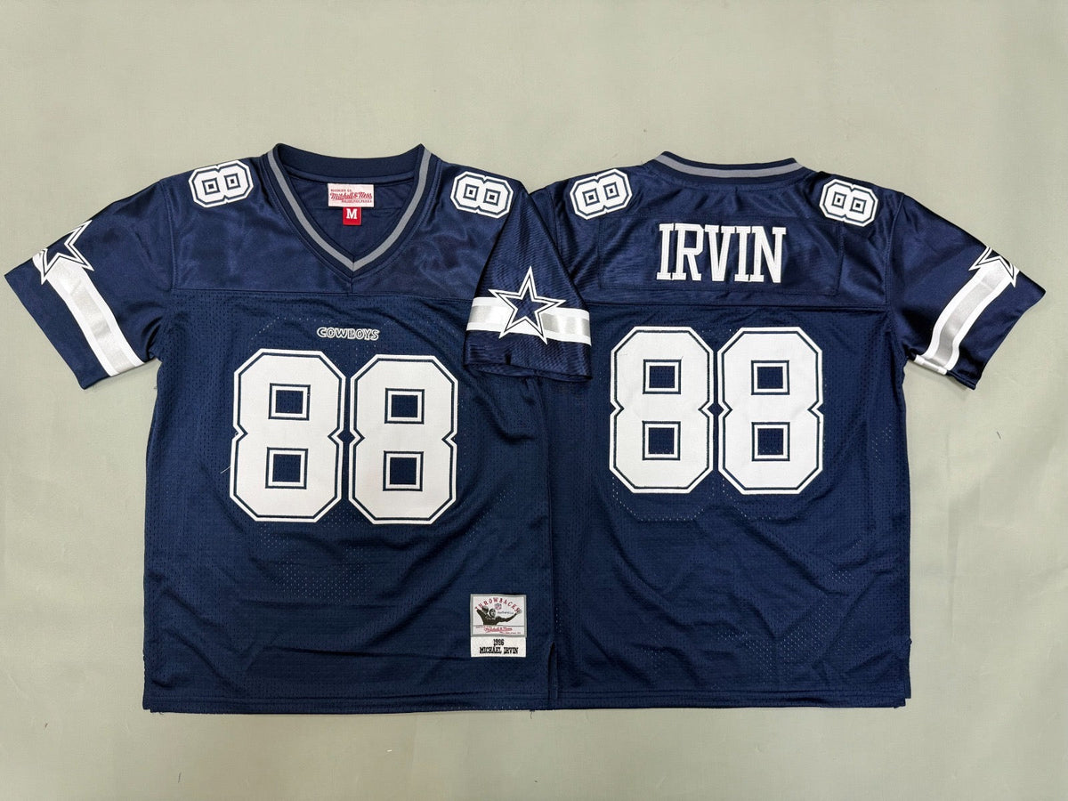 DALLAS COWBOYS MICHAEL IRVIN BLUE VINTAGE JERSEY