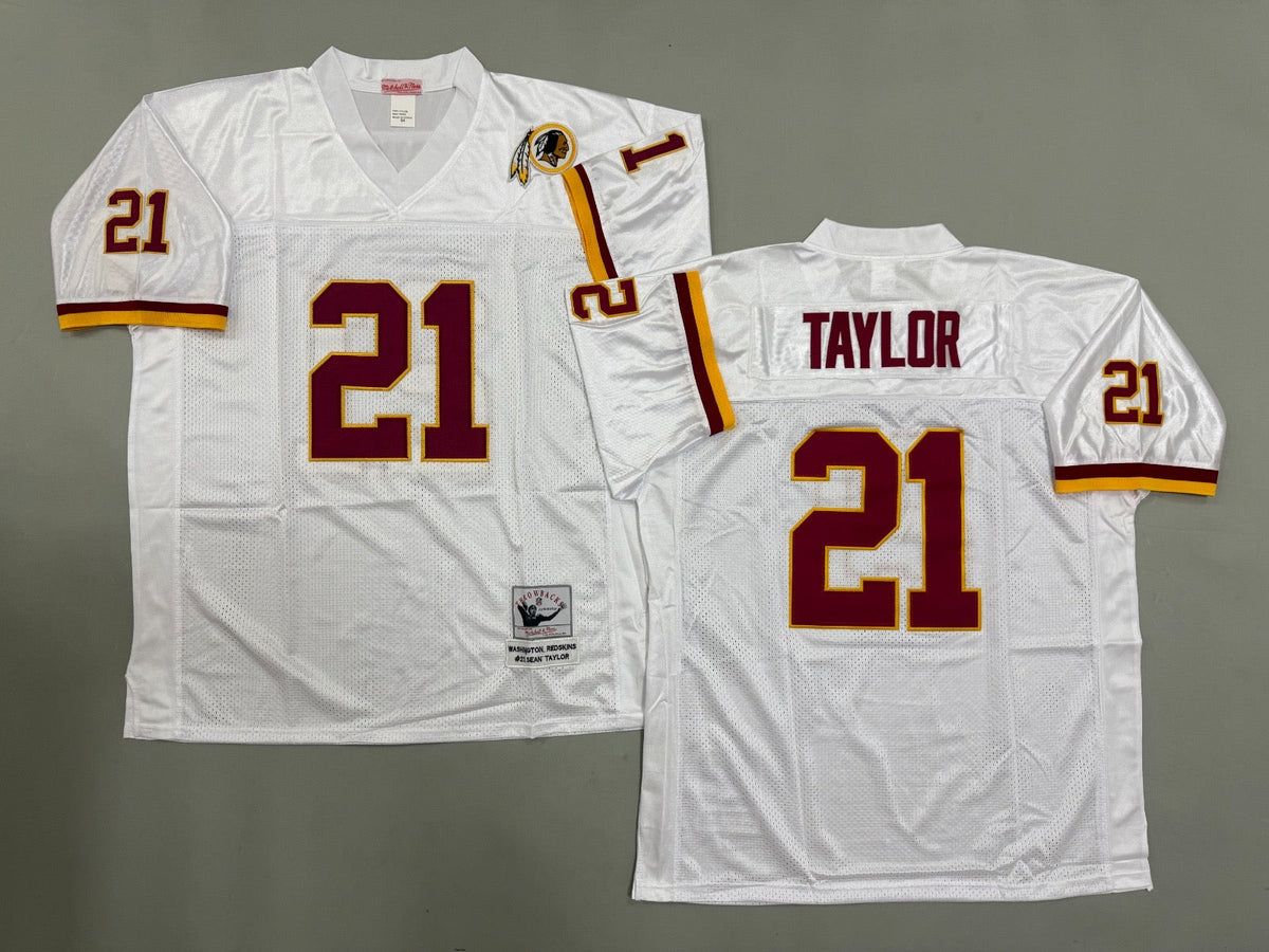 WASHINGTON REDSKINS SEAN TAYLOR WHITE JERSEY