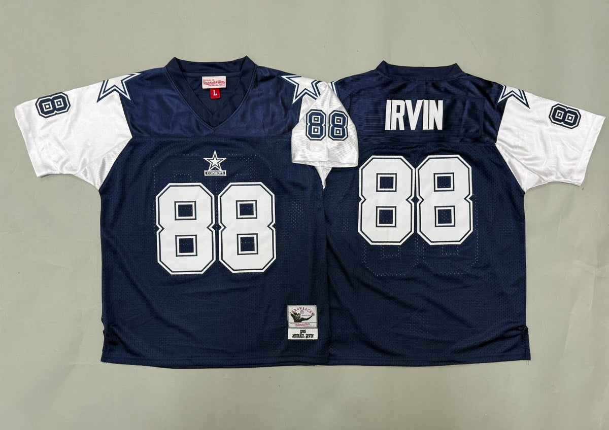DALLAS COWBOYS MICHAEL IRVIN BLUE VINTAGE JERSEY