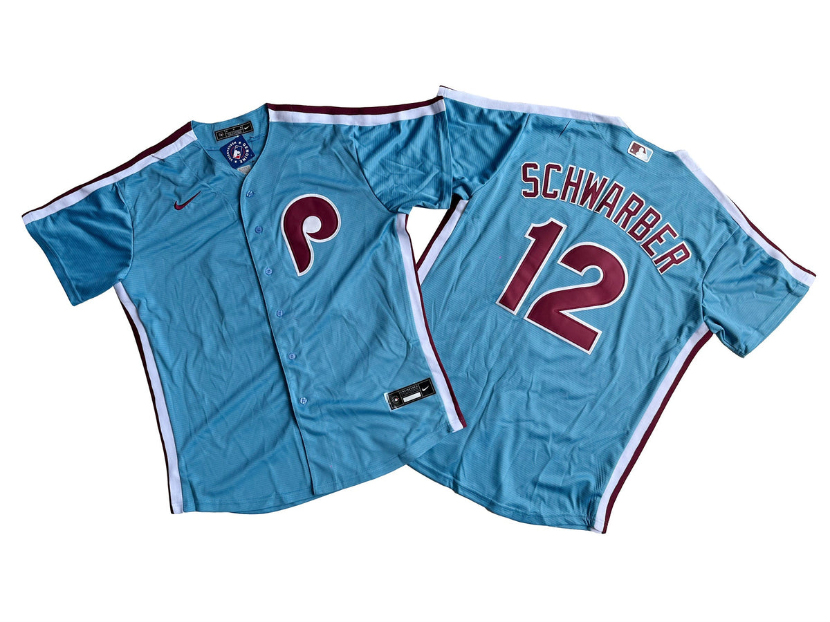 Philadelphia Phillies Kyle Schwarber Blue Jersey