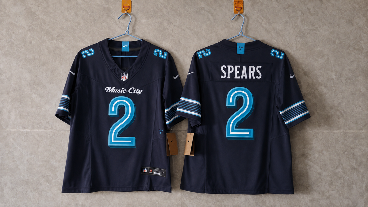 TENNESSEE TITANS TYJAE RIVAL JERSEY