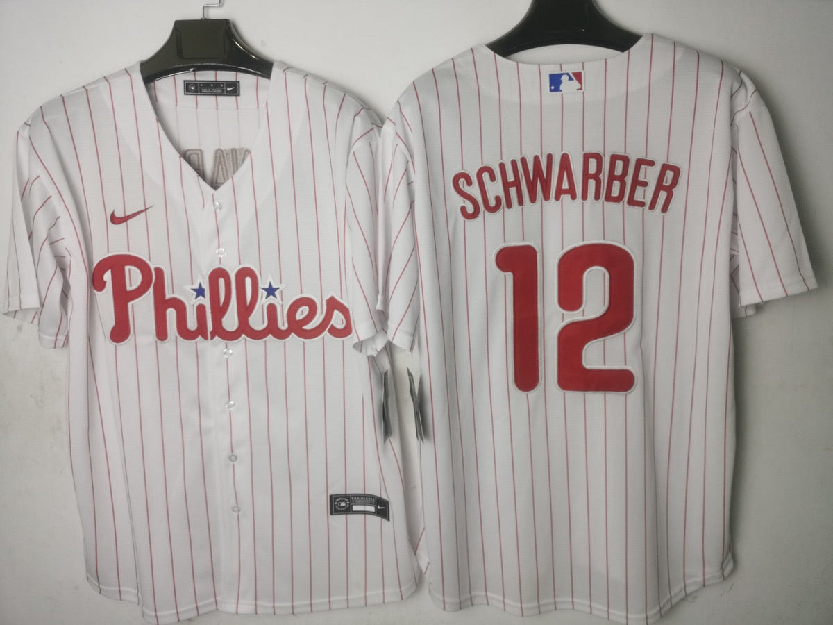 Philadelphia Phillies Kyle Schwarber White Jersey