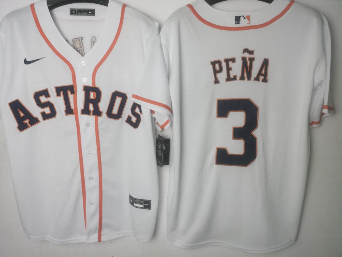 Houston Astros Jeremy Pena White Jersey