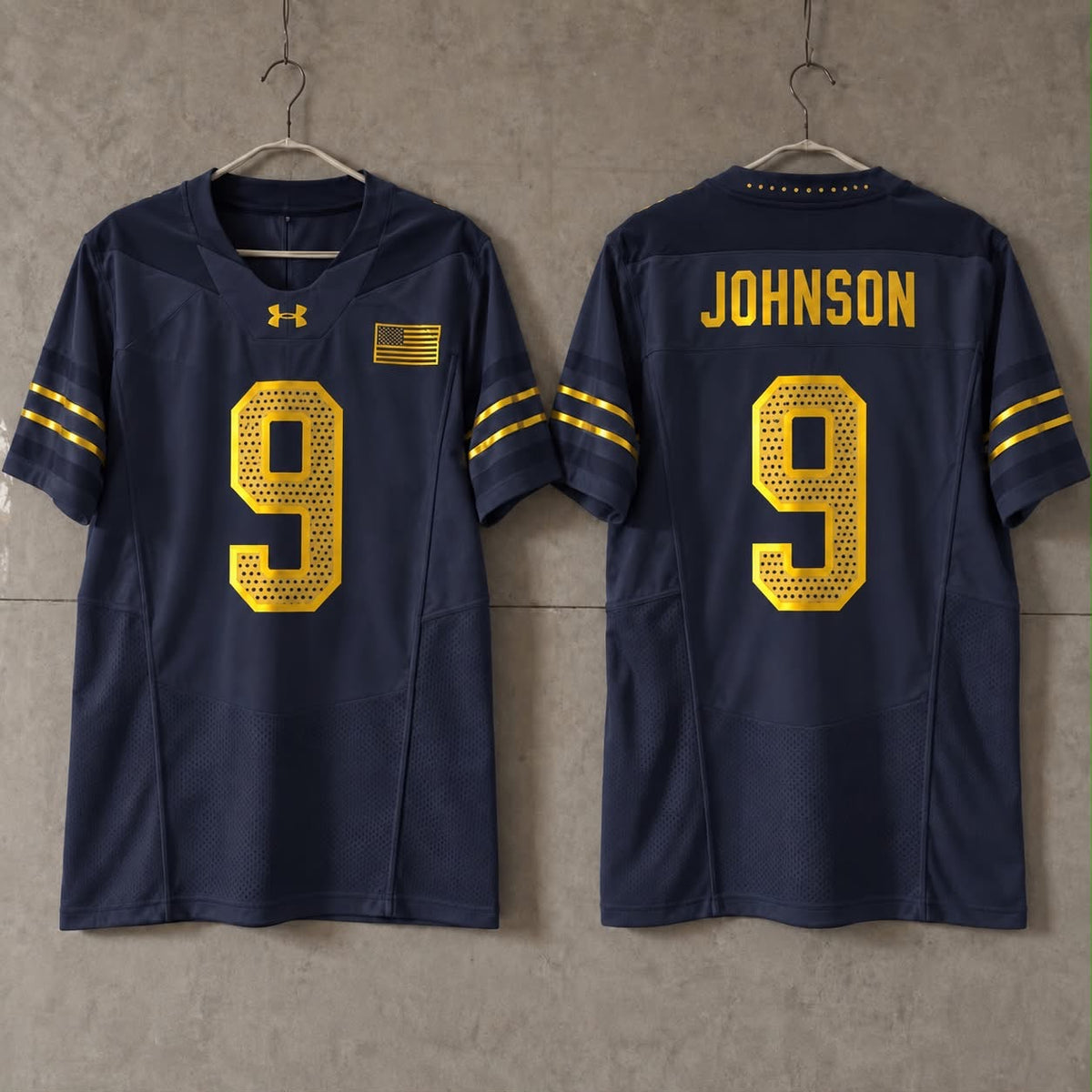 NOTRE DAME FIGHTING IRISH BRAUNTAE JOHNSON NEW JERSEY