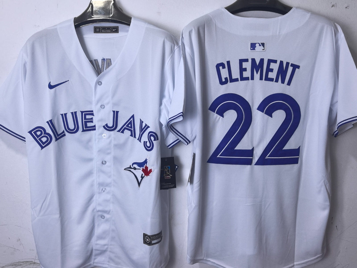 Toronto Blue Jays Ernie Clement White Jersey
