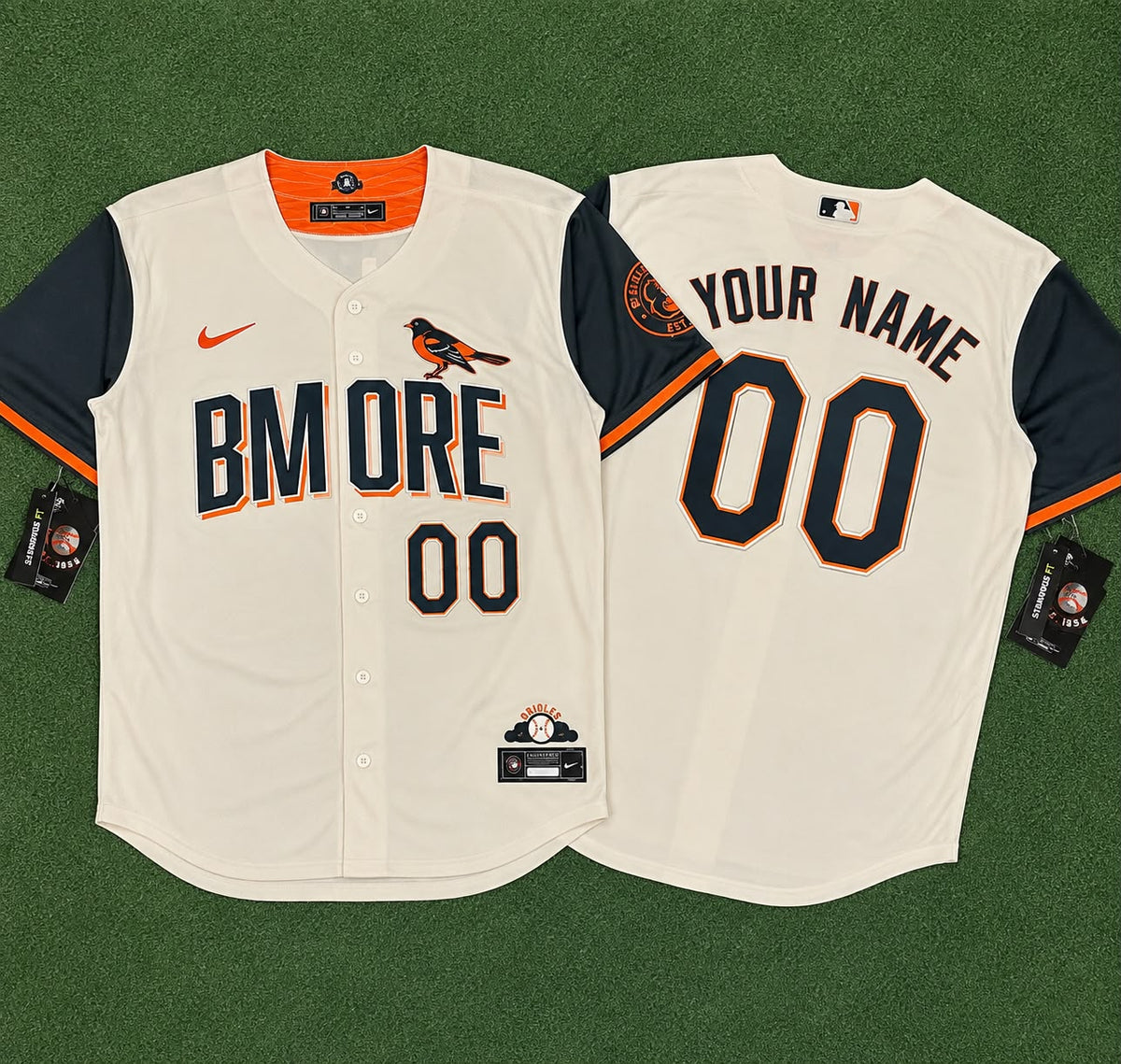 BALTIMORE ORIOLES CUSTOM CITY CONNECT JERSEY