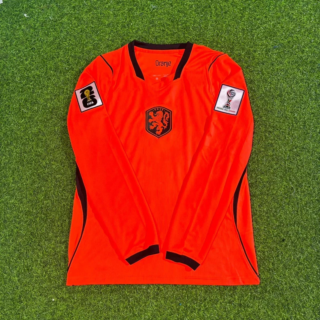 2026 WORLD CUP CRYSENCIO SUMMERVILLE TEAM NETHERLANDS ORANGE JERSEY