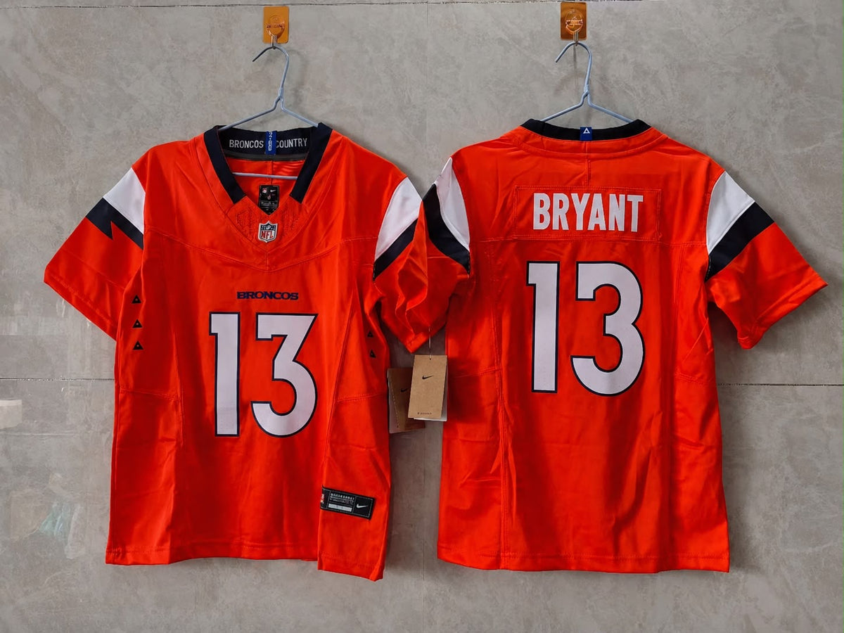 DENVER BRONCOS PATRICK BRYANT ORANGE JERSEY