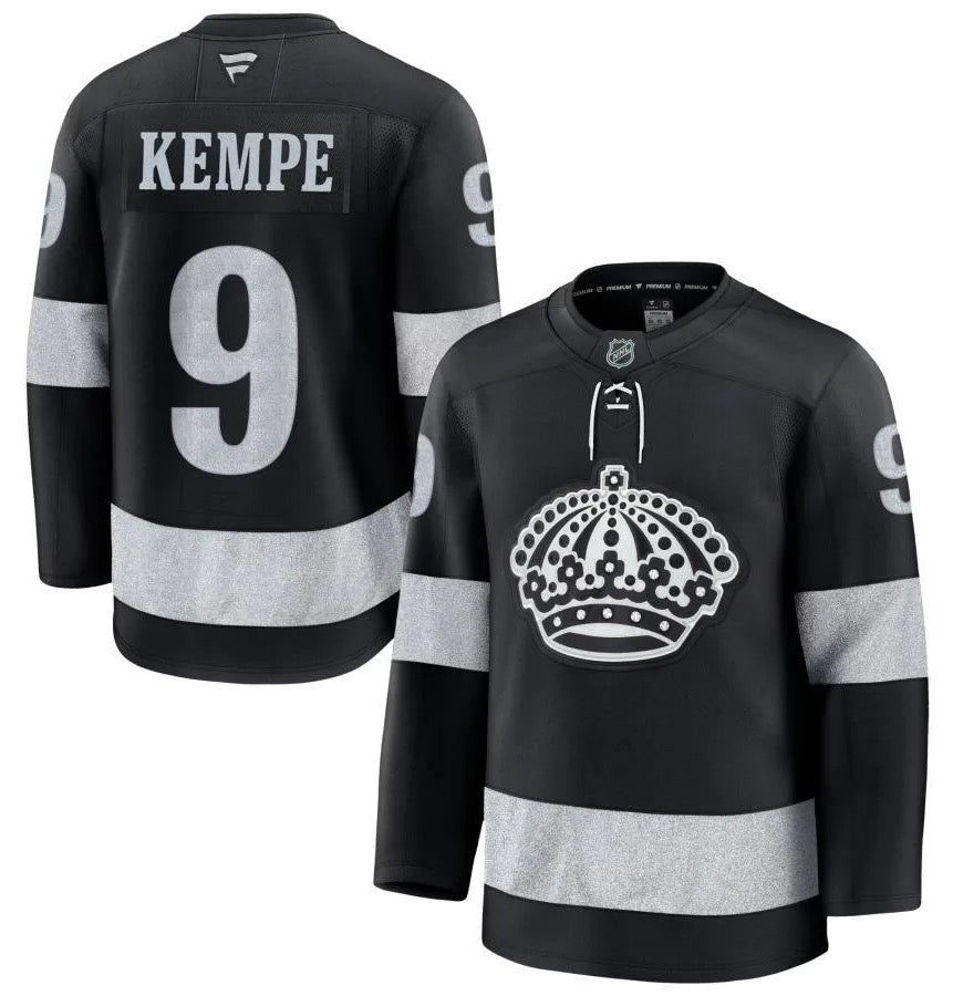 LA KINGS KEMPE BLACK JERSEY