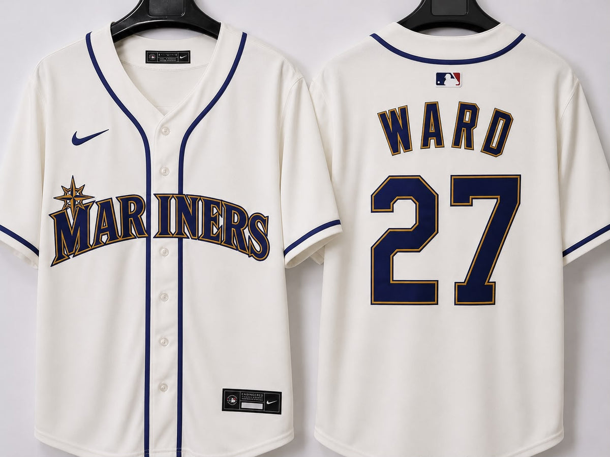 SEATTLE MARINERS TAYLOR WARD WHITE JERSEY