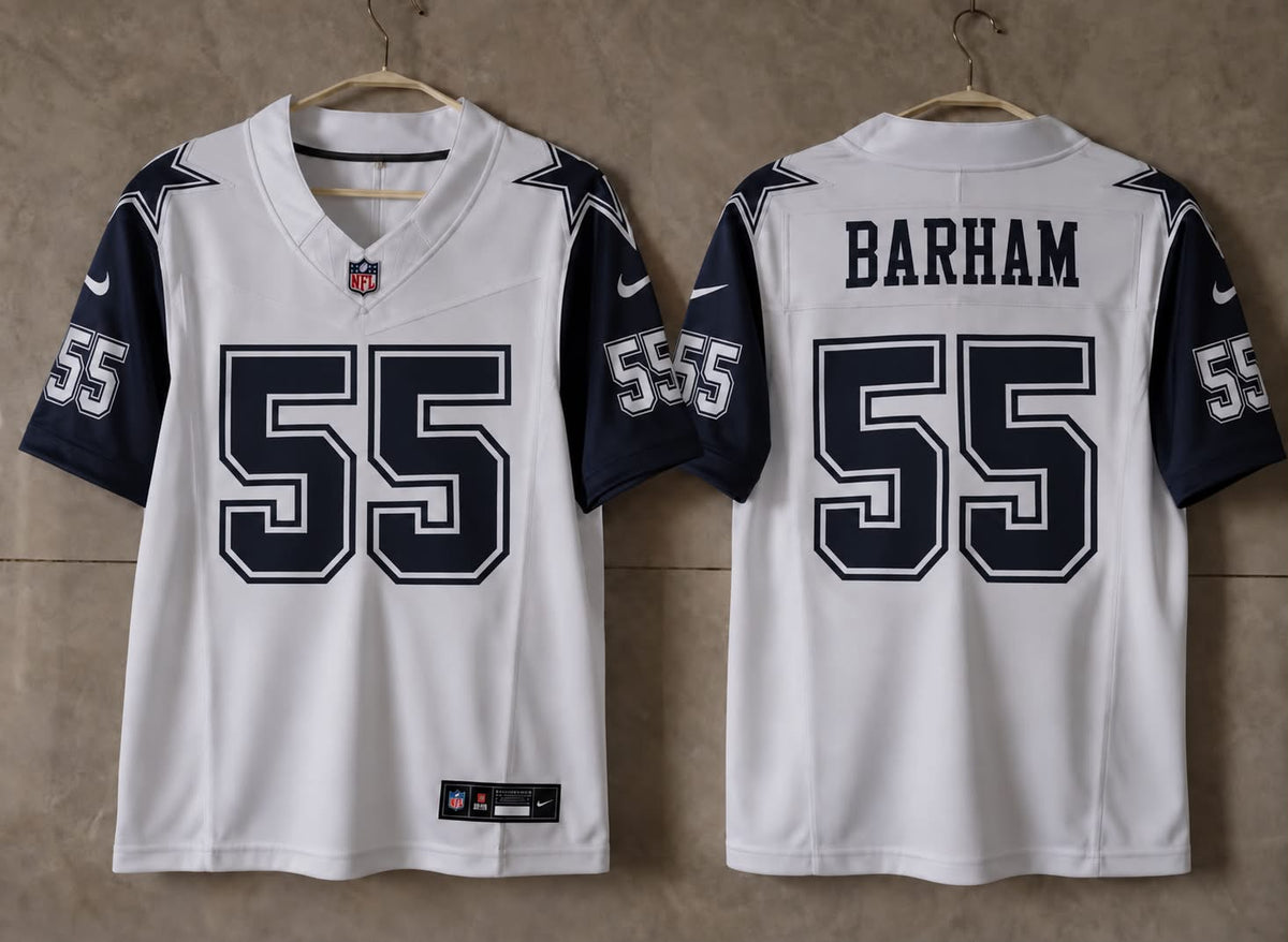 Dallas Cowboys Jaishawn Barham Colorrush Jersey