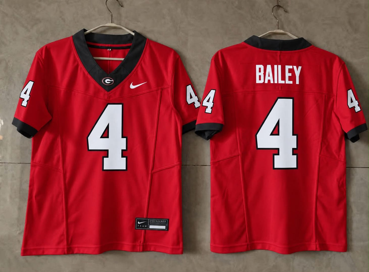 GEORGIA BULLDOGS CHAMP BAILEY RED JERSEY