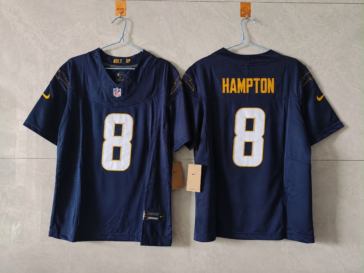 LOS ANGELES CHARGERS DEANE LEONARD DARK BLUE JERSEY