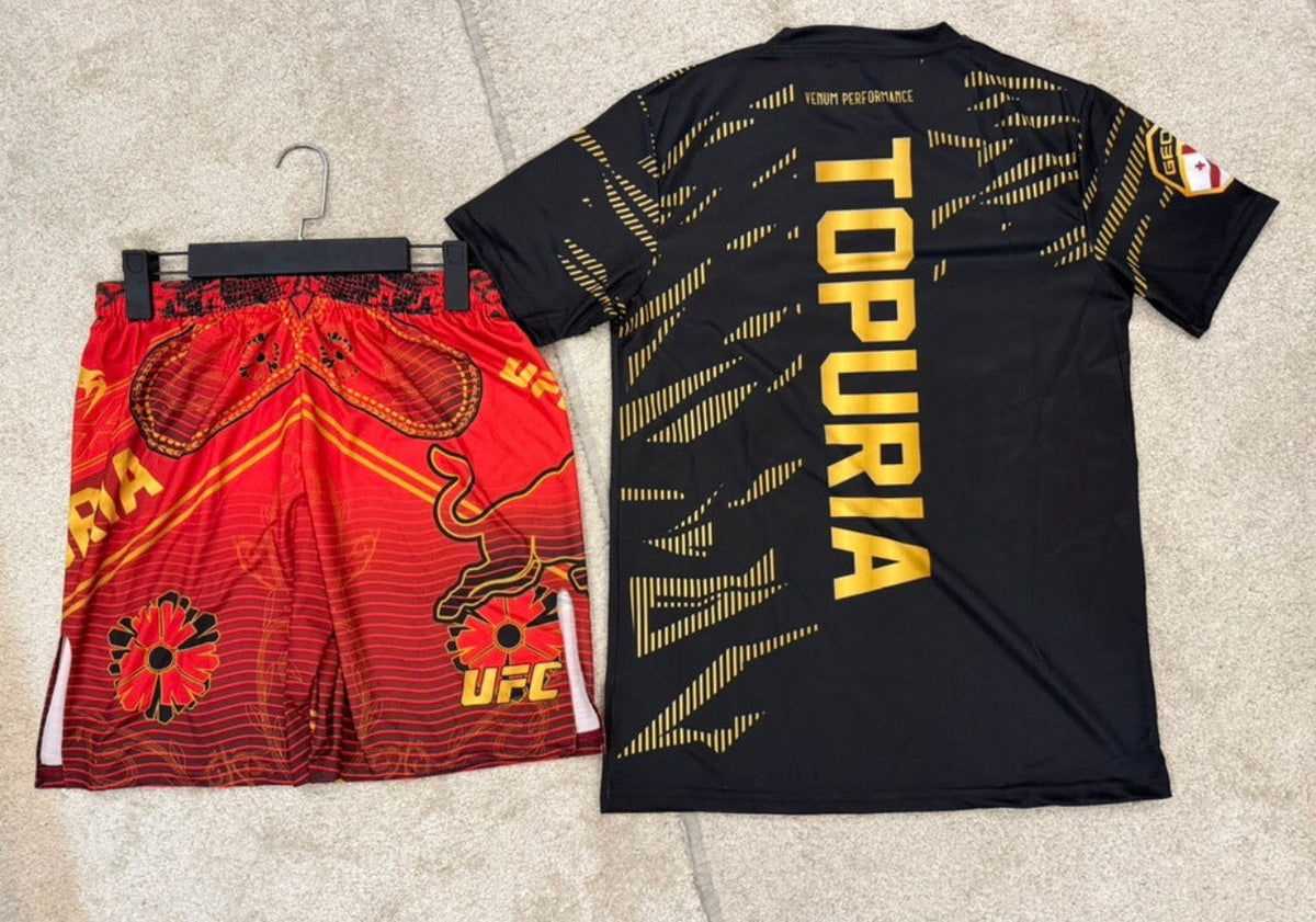 ILLA TOPURIA BLACK AND RED COMBO