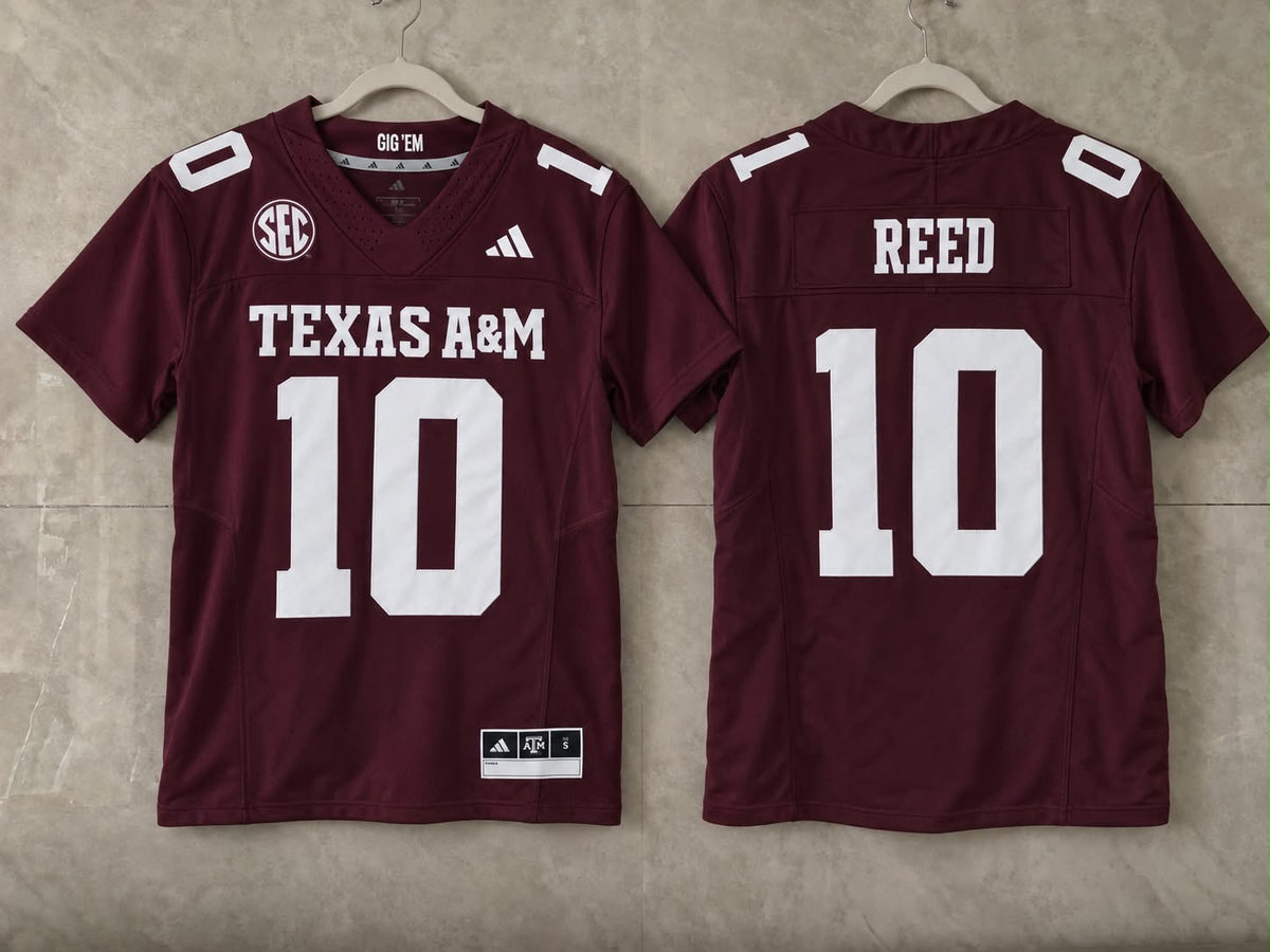 TEXAS A&M AGGIES MARCEL REED MAROON JERSEY