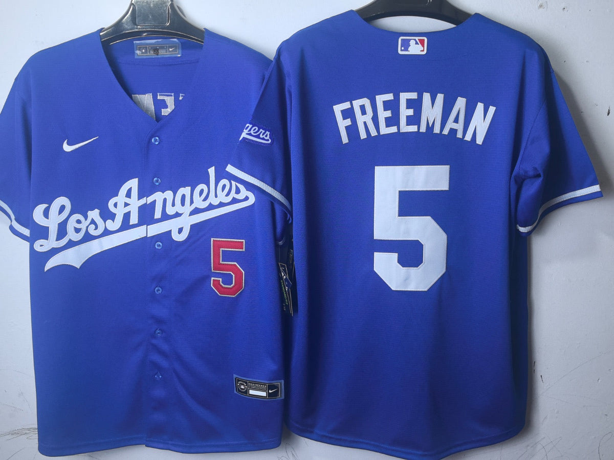 Los Angeles Dodgers Freddie Freeman Blue Jersey