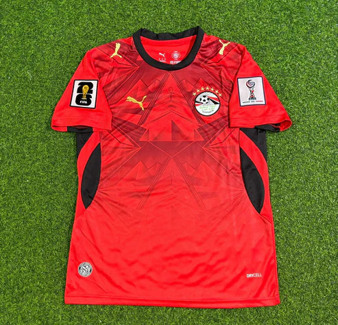 2026 WORLD CUP EMAM ASHOUR TEAM EGYPT RED JERSEY