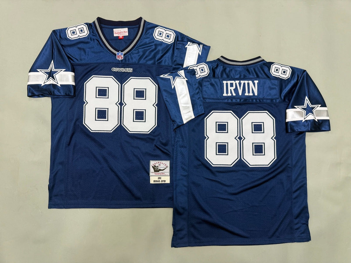 DALLAS COWBOYS MICHAEL IRVIN BLUE VINTAGE JERSEY