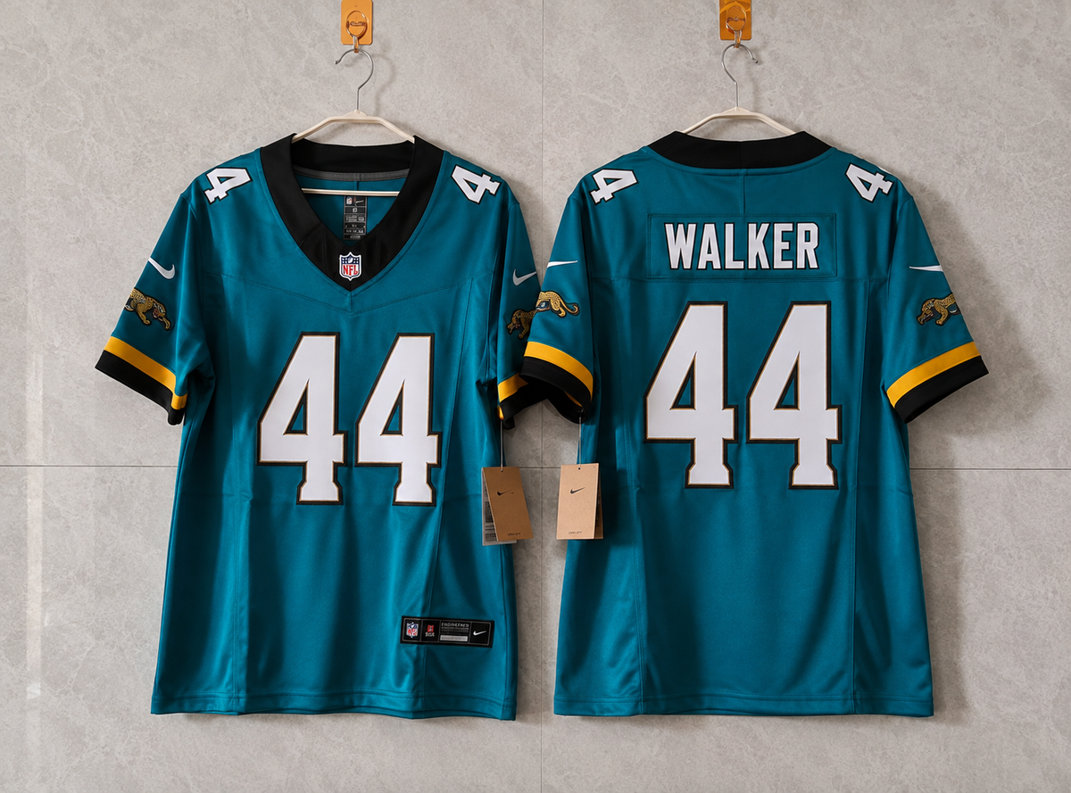 JACKSONVILLE JAGUARS TRAVON WALKER THROW BACK JERSEY