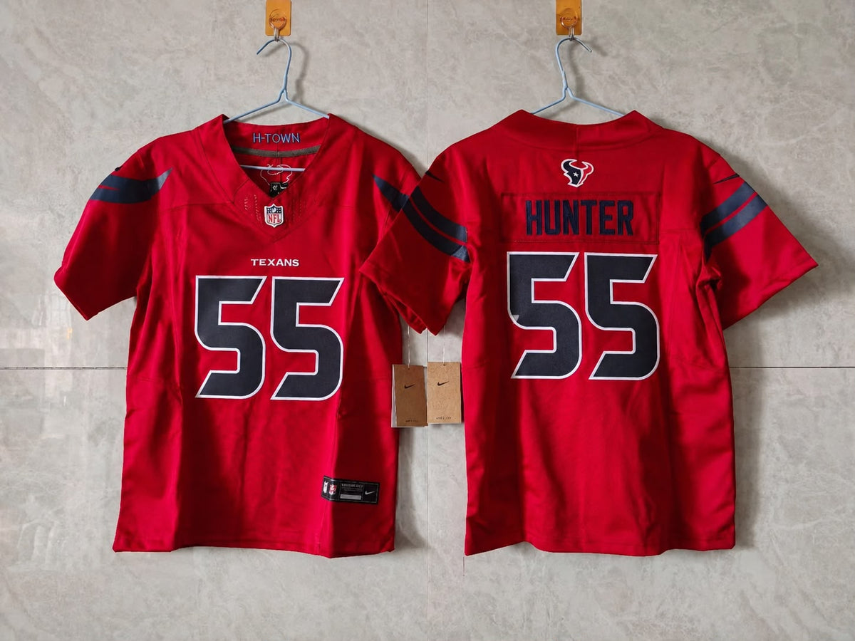 HOUSTON TEXANS DANIELLE HUNTER BATTLE RED JERSEY