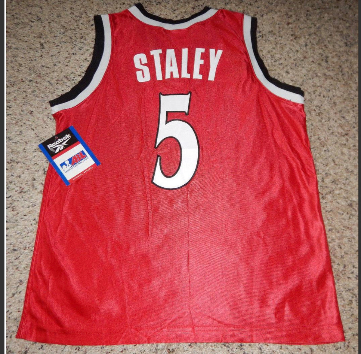 PHILADELPHIA RAGE DAWN STALEY RED JERSEY
