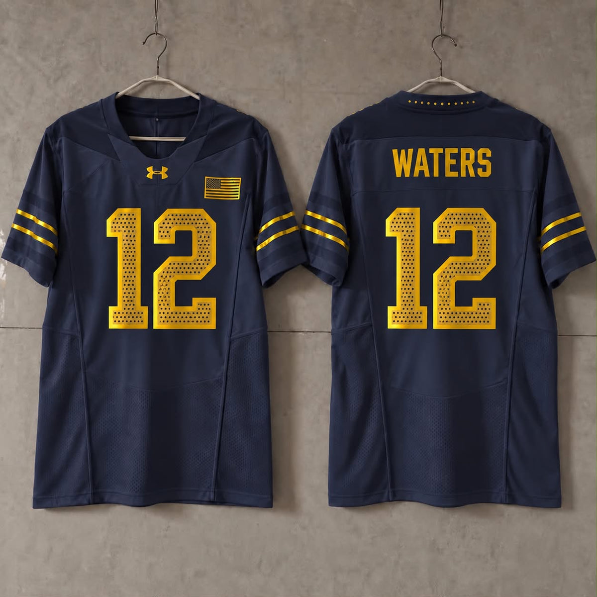 NOTRE DAME FIGHTING IRISH RICKY WATERS NEW JERSEY