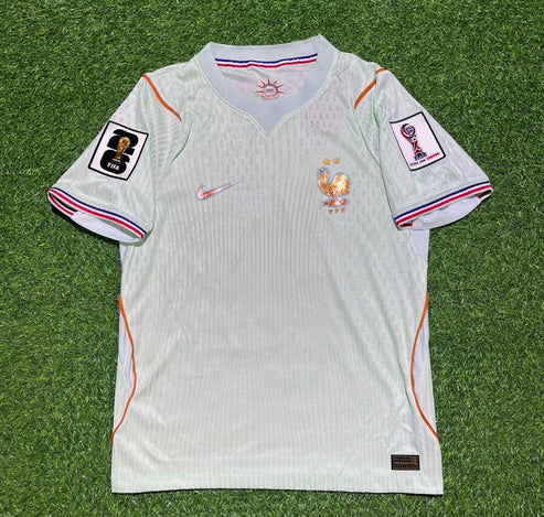2026 World Cup Desire Doue Team France White Jersey