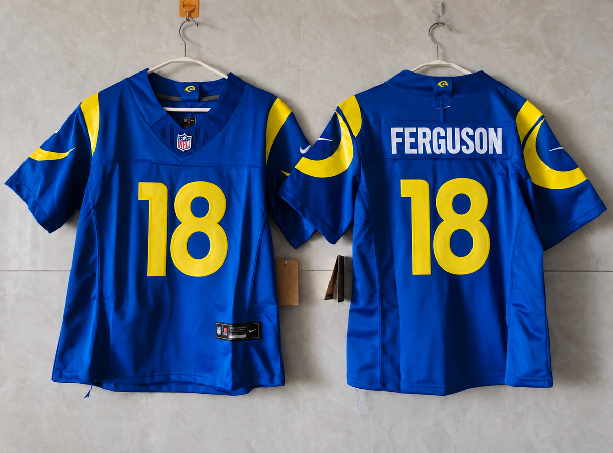 LOS ANGELES RAMS TERRENCE FERGUSON BLUE JERSEY