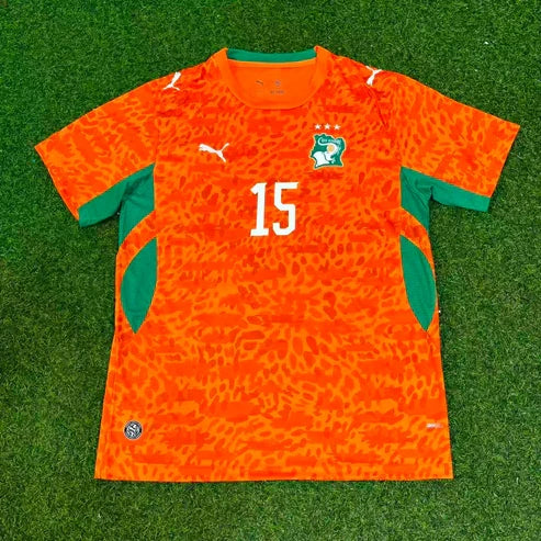2026 WORLD CUP AMAD DIALLO TEAM IVORY COAST ORANGE JERSEY