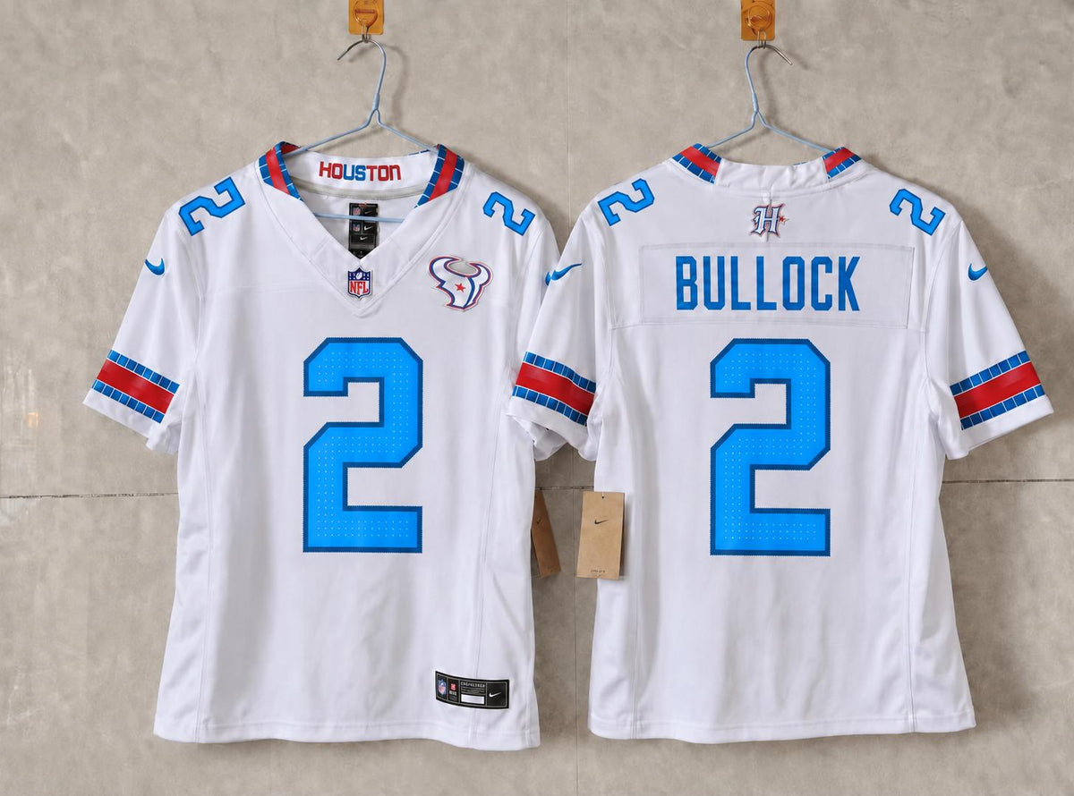HOUSTON TEXANS CALEN BULLOCK RIVAL JERSEY