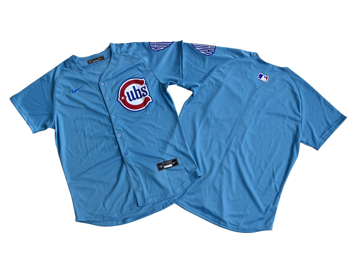 CHICAGO CUBS BABY BLUE JERSEY