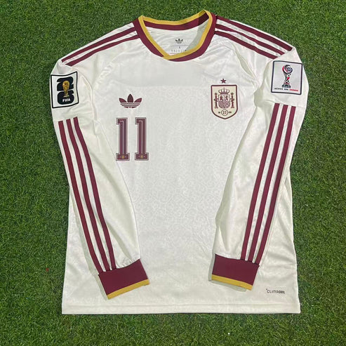2026 WORLD CUP FERRAN TORRES TEAM SPAIN WHITE JERSEY