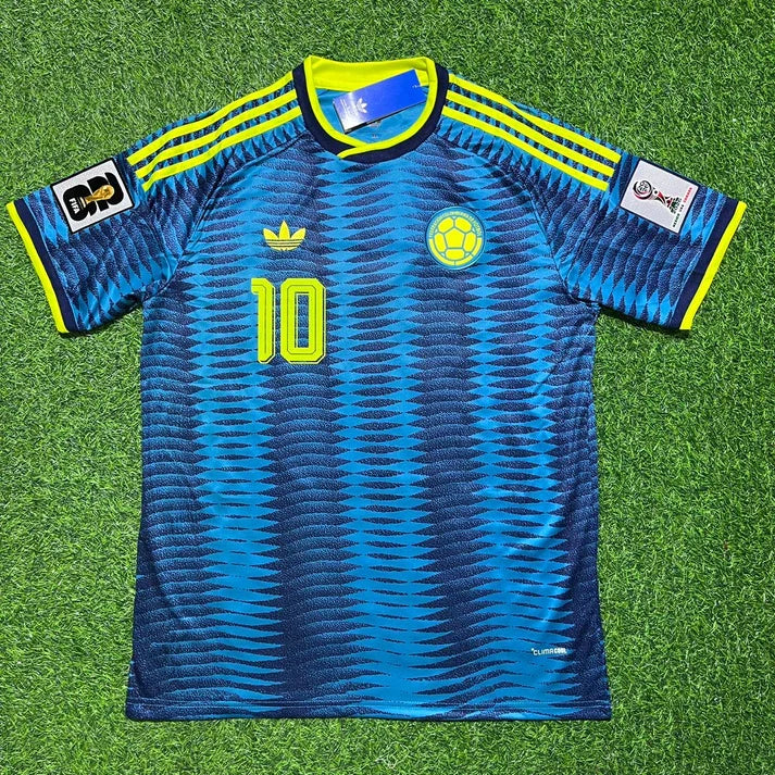 2026 WORLD CUP JAMES RODRIGUEZ TEAM COLOMBIA BLUE JERSEY