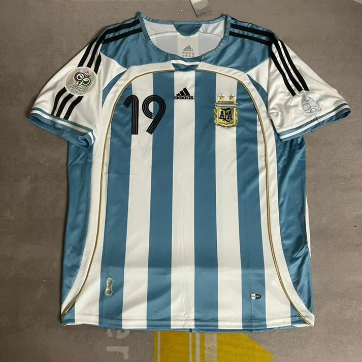 Lionel Messi Argentina Retro Jersey