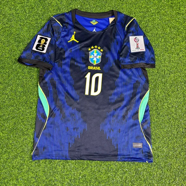 2026 WORLD CUP NEYMAR JR TEAM BRAZIL BLUE JERSEY
