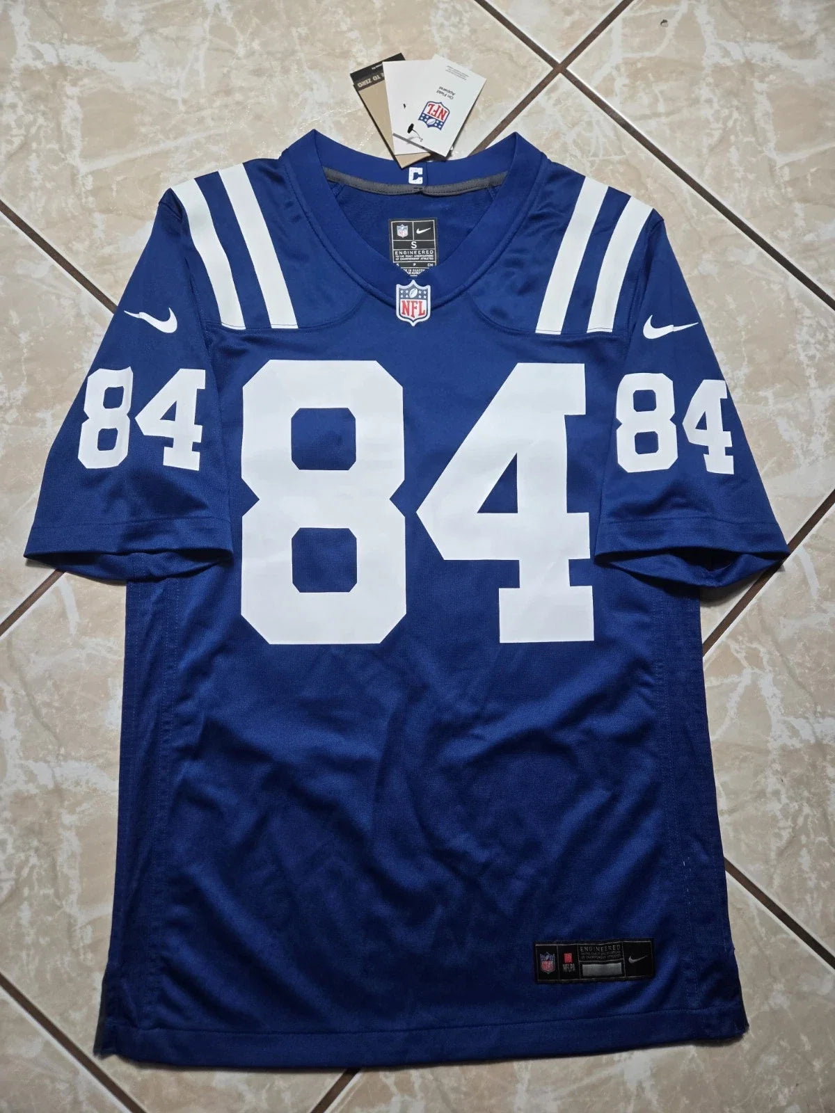 INDIANAPOLIS COLTS TYLER WARREN BLUE JERSEY