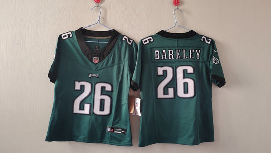 PHILADELPHIA EAGLES SAQUON BARKLEY GREEN JERSEY