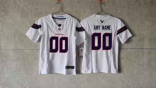 HOUSTON TEXANS CUSTOM WHITE JERSEY