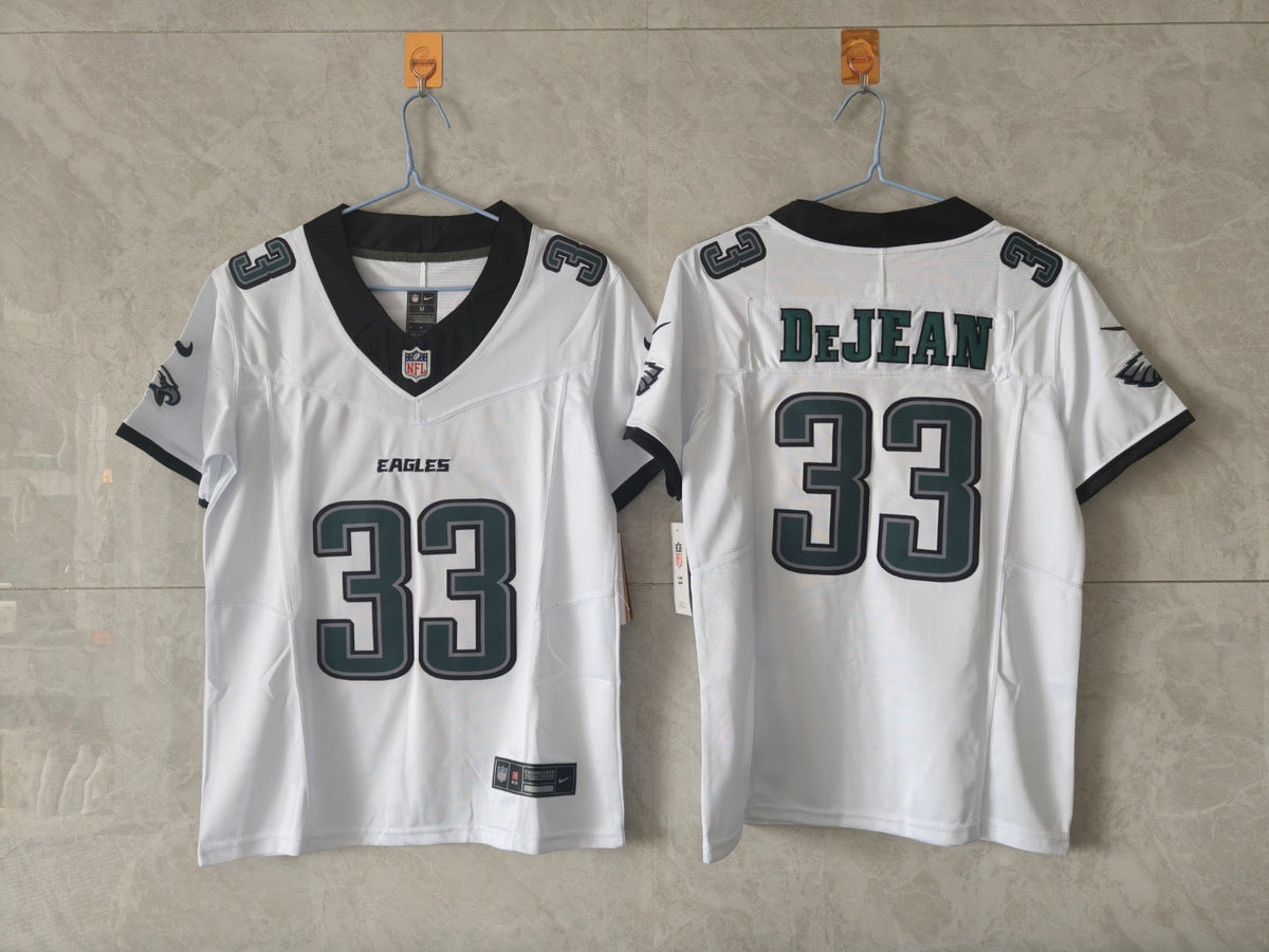 PHILADELPHIA EAGLES COOPER DEJEAN WHITE JERSEY