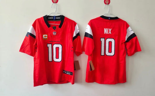 DENVER BRONCOS BO NIX ORANGE CAPTAIN JERSEY