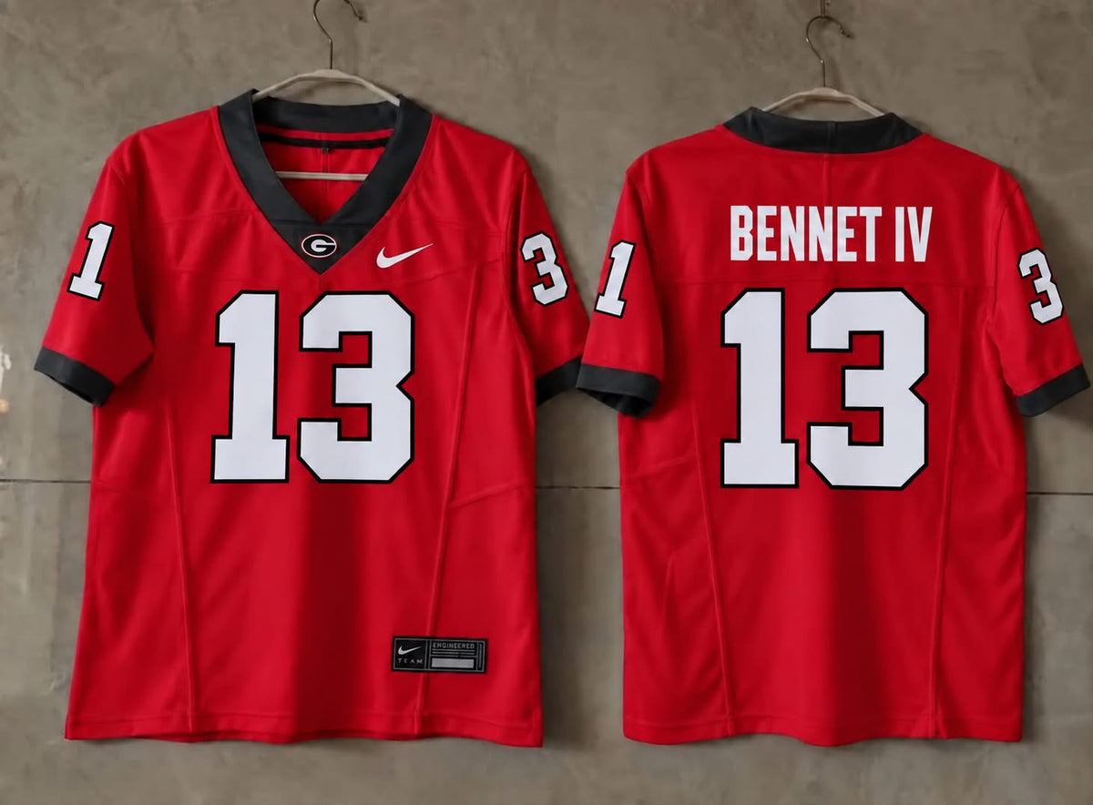 GEORGIA BULLDOGS STETSON BENNETT IV RED JERSEY