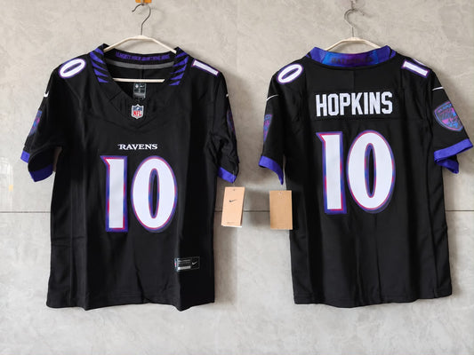Baltimore Ravens Deandre Hopkins Black Jersey