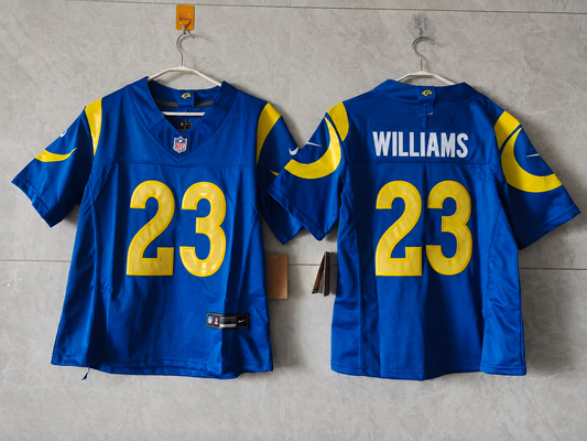 LOS ANGELES RAMS KYREN WILLIAMS BLUE JERSEY